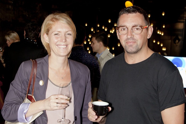 Katrina Glenday – BoConcept and Steve Dunstan – Huffer.
