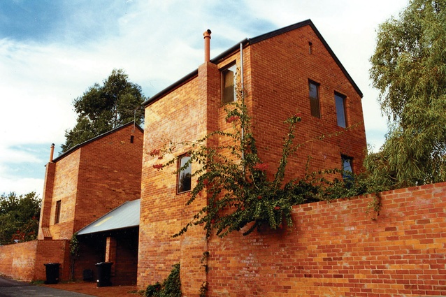 Brian Klopper’s Raphael Street townhouses.