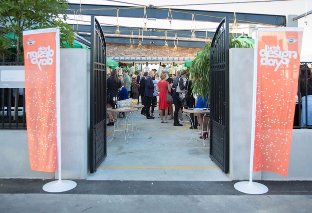 The launch event for Urbis Designday 2013, at Citizen Park in Kingsland, Auckland.
