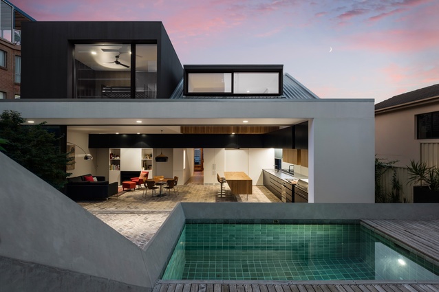 Folded House by MCK Architects.