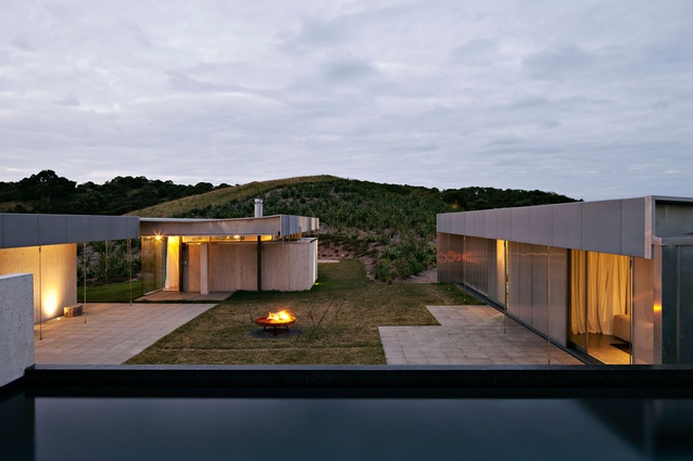 Island Retreat by Fearon Hay Architects.