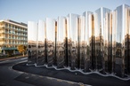 The sculptural Len Lye Centre by Patterson Associates has opened its doors