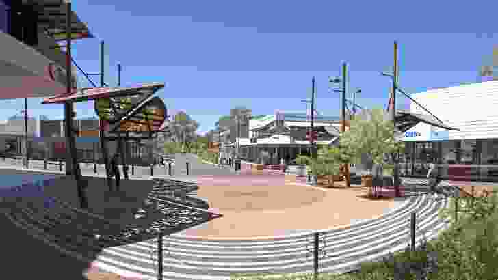 Alice Springs CBD Revitalisation by Susan Dugdale and Associates.