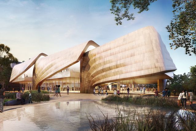 New vision of Adelaide's Aboriginal art museum | ArchitectureAu