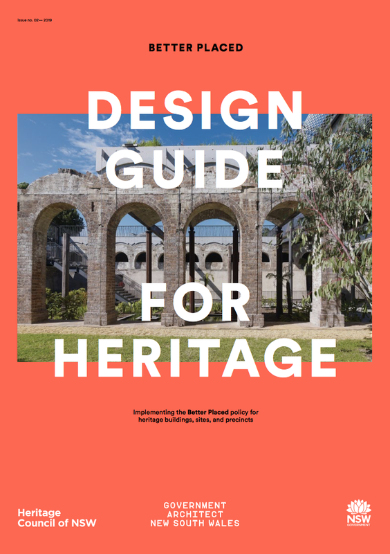 GANSW's Design Guide for Heritage.