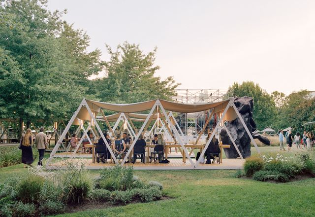 NGV Triennial 2020 Outdoor Pavilions by Board Grove Architects