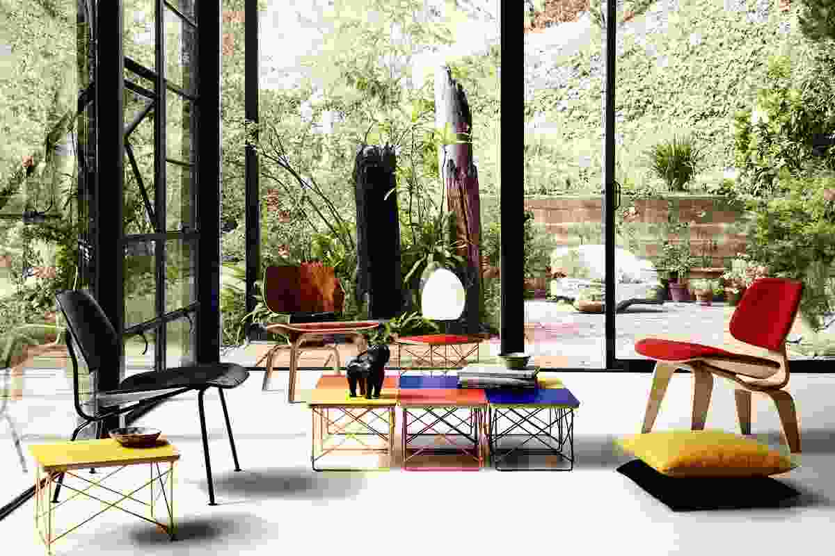 Herman Miller Select Editions in the Eames House (Case Study House No.8), Los Angeles.