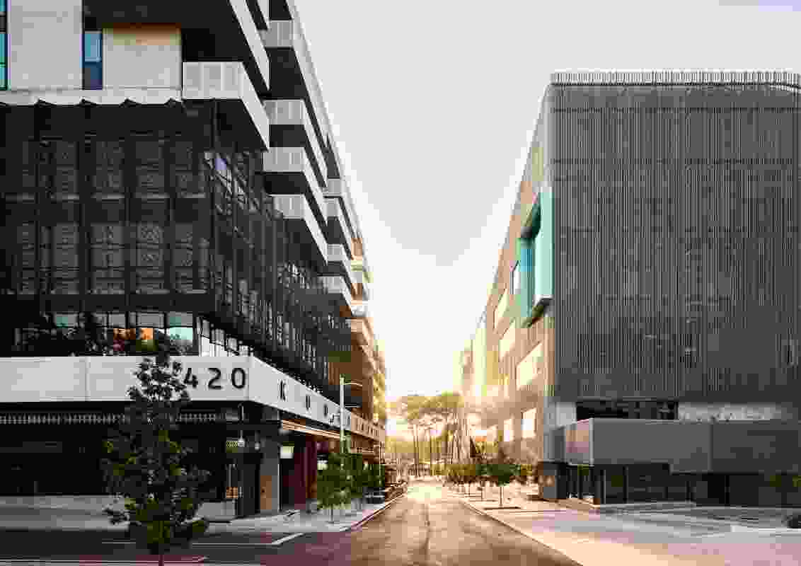 The John Septimus Roe Award for Urban Design: Curtin Exchange Precinct Stage 01 by Christou Design Group with Wardle, Nettleton Tribe and Six Degrees.