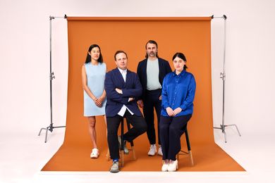 Sibling directors (L–R): Qianyi Lim, Nicholas Braun, Timothy Moore and Amelia Borg.