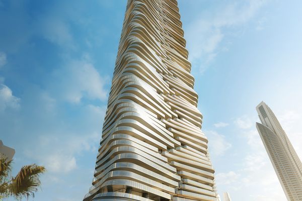 DBI Design's Iluka Development will contain 693 apartments and will stretch 285 metres towards the sky.