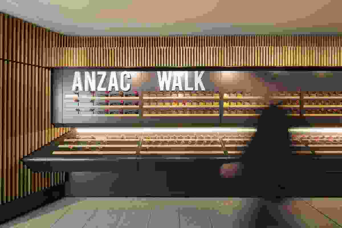 ANZAC Walk by Pelle Architects.