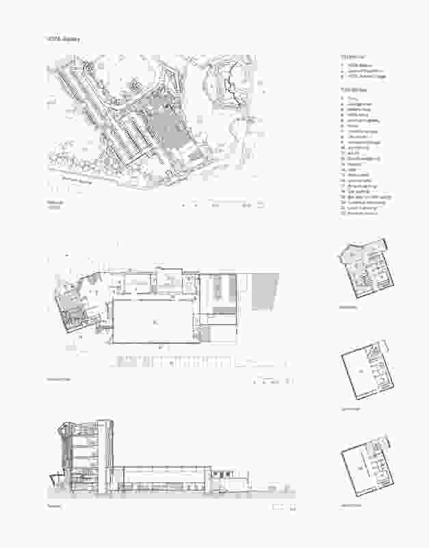 Plans of HOTA Gallery by ARM Architecture