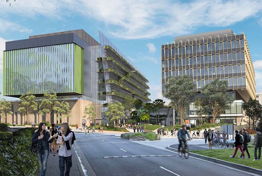 Development application lodged for health and research precinct in