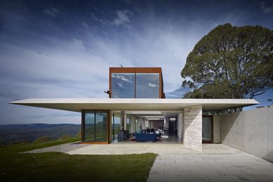 Australian House of the Year and winner of New House over 200 m2: Invisible House by Peter Stutchbury Architecture. 