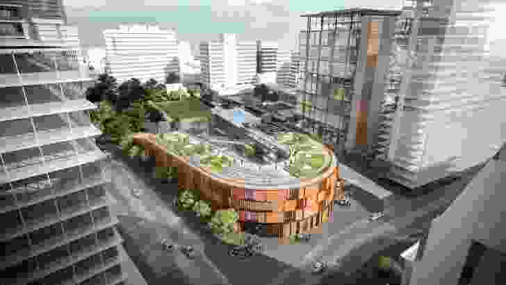 Parramatta Public School by Grimshaw Architects and BVN.