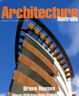 Architecture Australia, July 1997