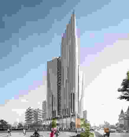 Tower 3 in the proposed Grote and Gouger designed by Elenberg Fraser and TCL.