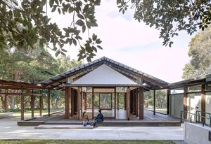 Cabarita Park Conservatory by Sam Crawford Architects.
