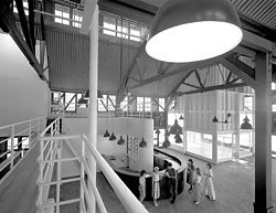 25 Year Award winner, the Wharf Theatre by Vivian Fraser and the NSW Government Architect. Photograph Max Dupain.