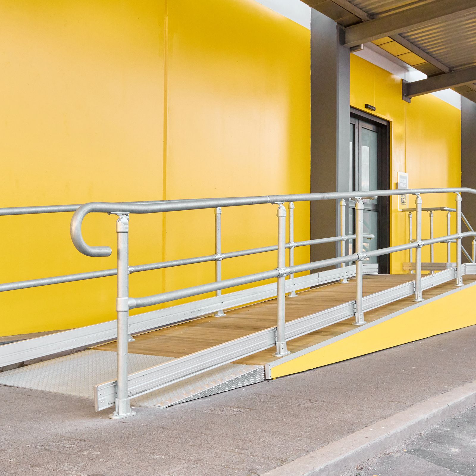 Stilt Ramps Ezibilt ramp, walkway and stair solutions by Moddex | ArchitectureAu