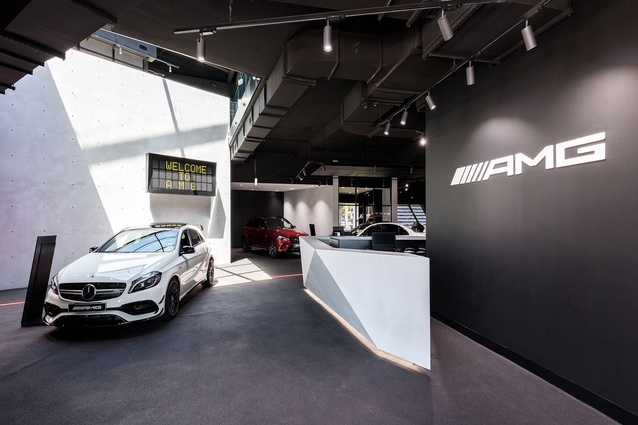 AMG Performance Centre by Turner in collaboration with Gellink and Schwämmlein Architekten and Heller Design Studios.