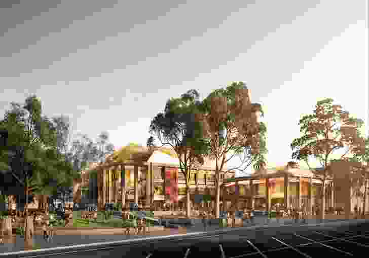 Proposal for the refurbishment of the Sutherland Entertainment Centre by FJMT.