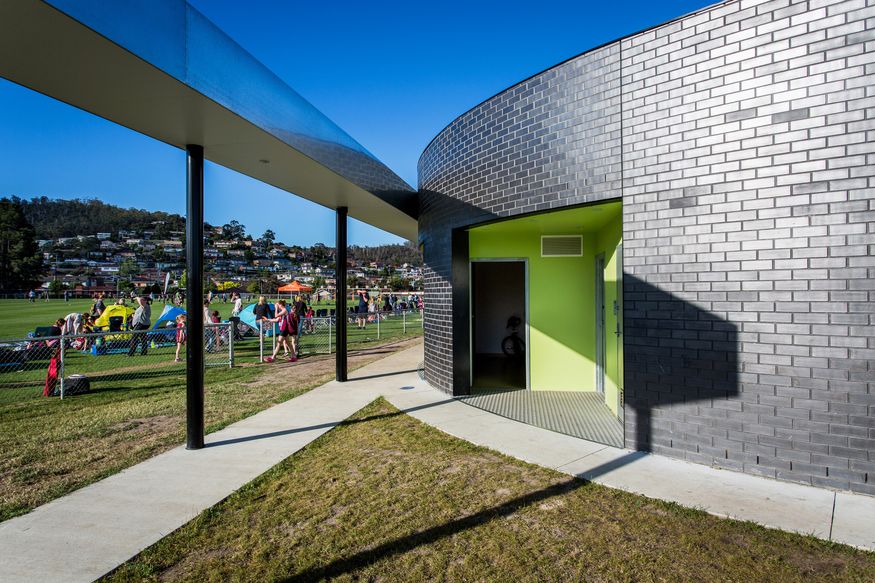 Clarence High School Oval Sports Pavilion ArchitectureAU