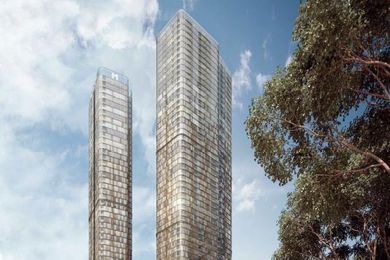 Woods Bagot designs sets of towers for Parramatta