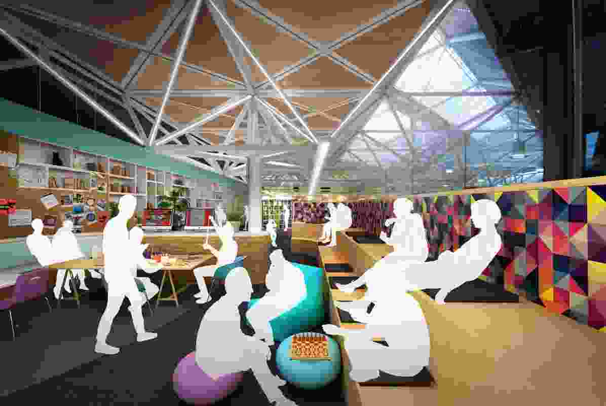 The proposed young learner's space that will be incorporated into the redevelopment of the State Library of Victoria.