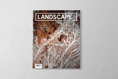 The cover of the August 2023 edition of Landscape Architecture Australia.
