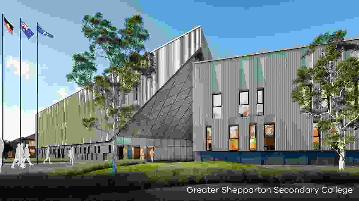 The Greater Shepparton Secondary College by Gray Puksand.