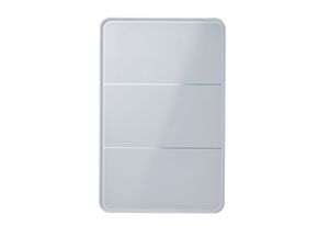 Antumbra light control panel by Philips Dynalite in white glass.