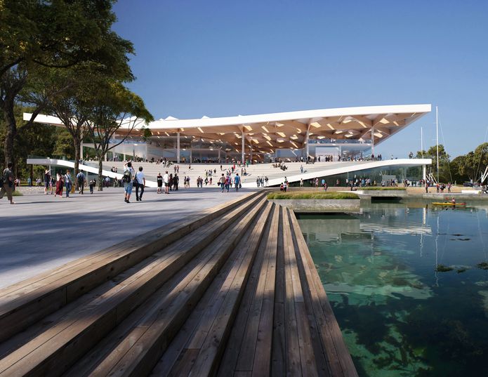 Final design for new Sydney Fish Market unveiled ArchitectureAU