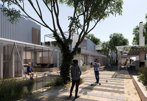 Concept Spaces Fremantle housing by Philip Stejskal Architecture.