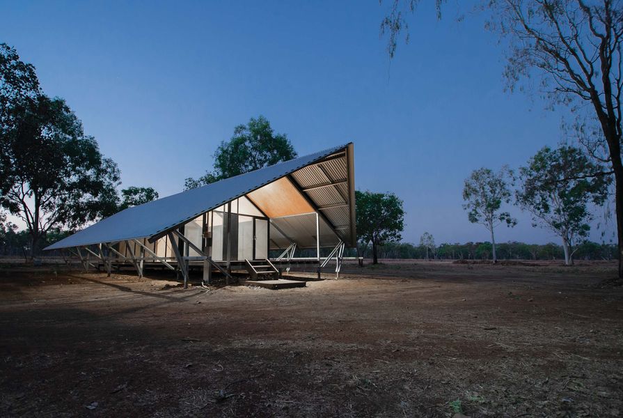 Fish River Ranger Accommodation by Design Construct, School of Art, Architecture and Design, University of South Australia.