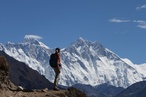 At Everest's feet
