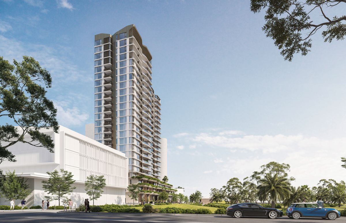 Three-tower complex to transform Gosford skyline | ArchitectureAU