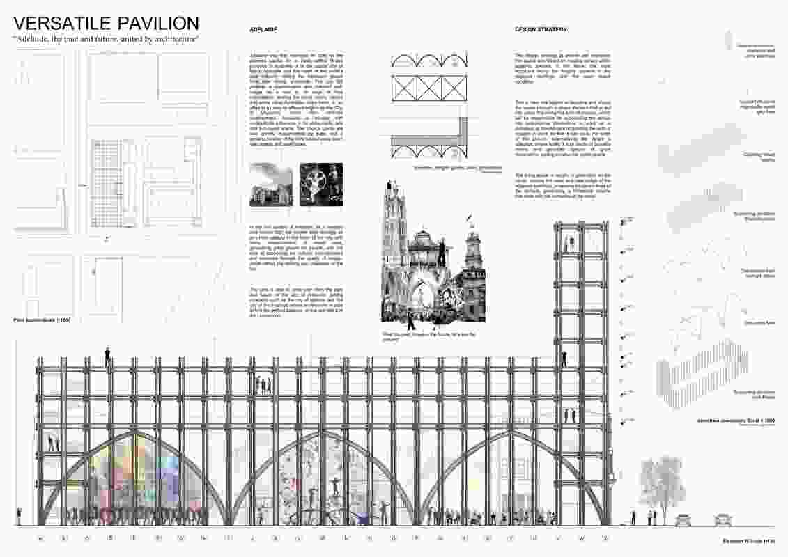 Versatile Pavilion by Banny Fabian Sandoval Salinas.