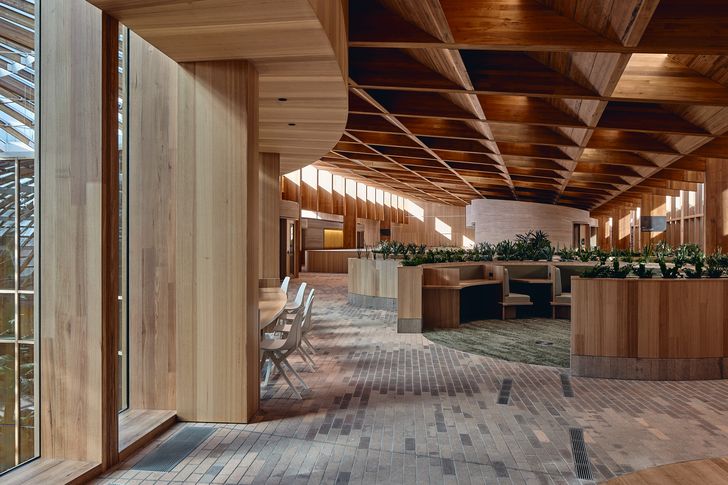 The project provides a range of contemporary learning environments.