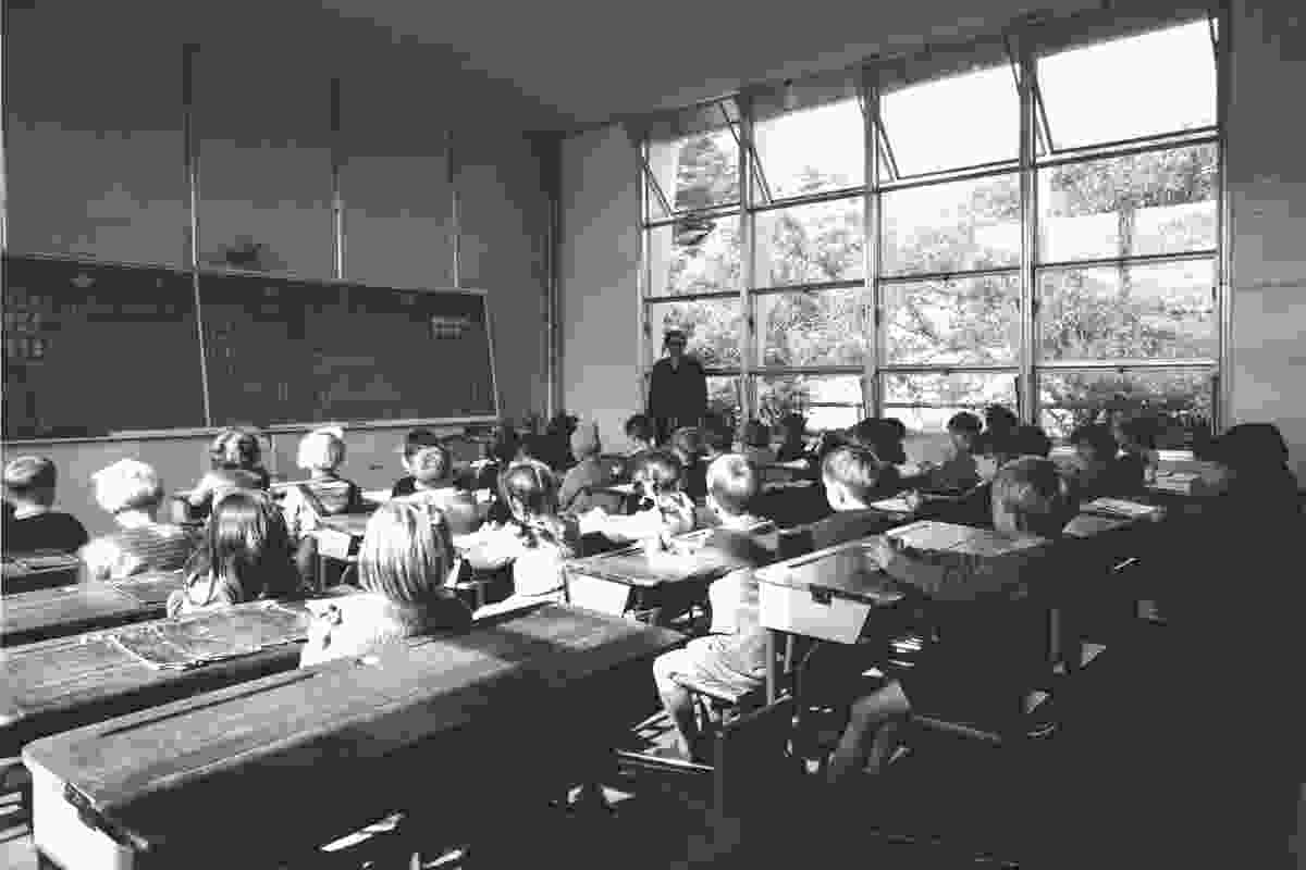 Bristol Prefabricated Aluminium Classroom, c. 1951.