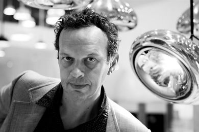 Designer Tom Dixon at Dedece in Sydney,  February 2013.