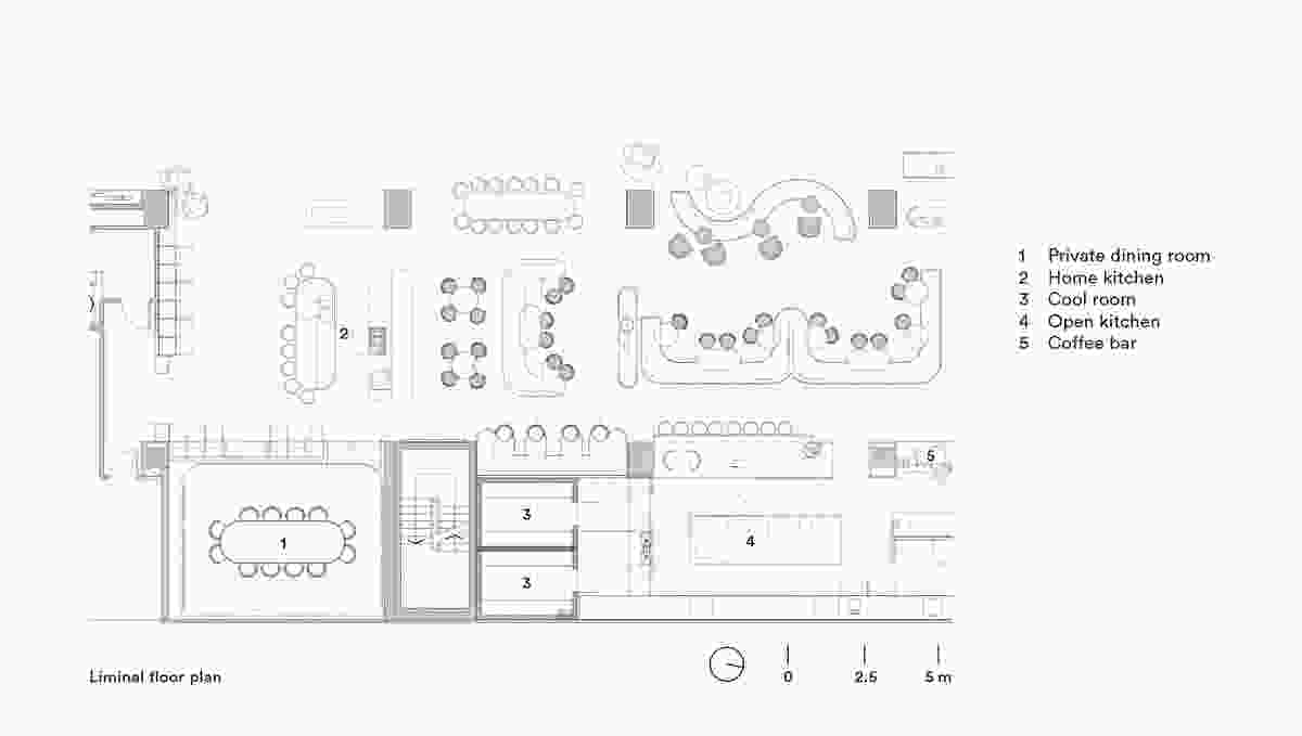 Floor plan of Liminal by The Stella Collective.