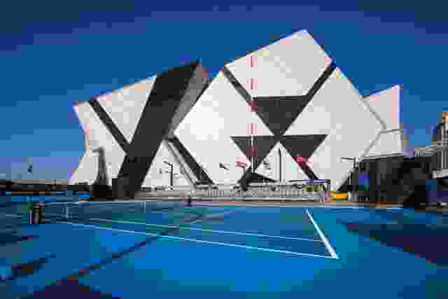 Perth Arena by ARM Architecture & Cameron Chisholm Nicol, joint venture architects.