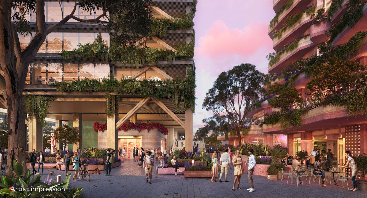 BVN, Woods Bagot to transform Sydney shopping centre ArchitectureAu