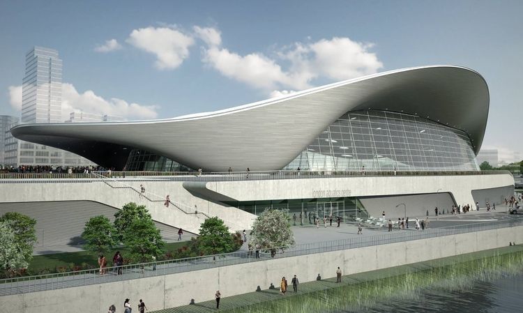 Zaha Hadid's London Aquatics Centre | ArchitectureAu