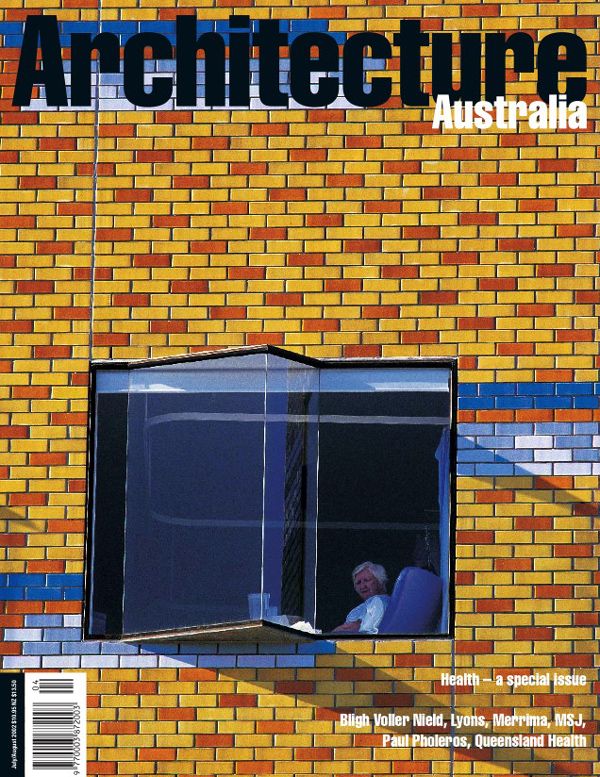 Architecture Australia, July 2002