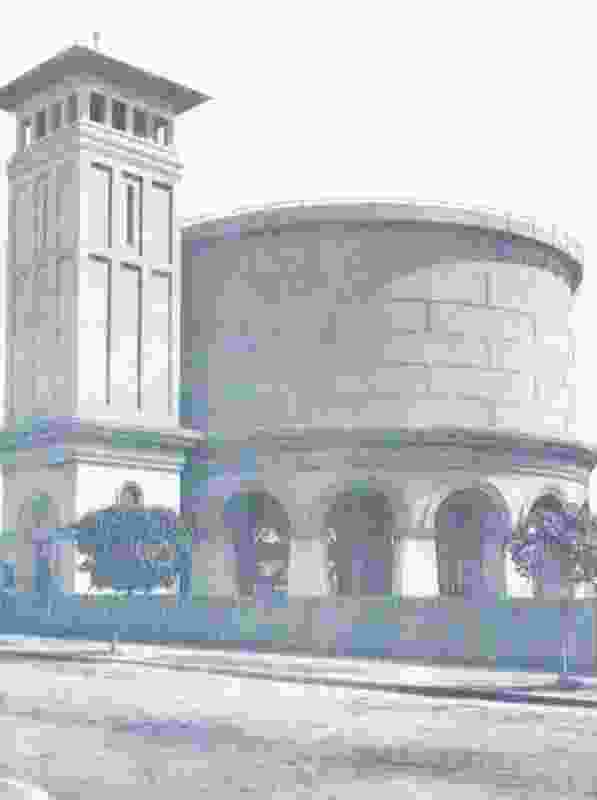 Drummoyne Reservoir with tower, 1915.