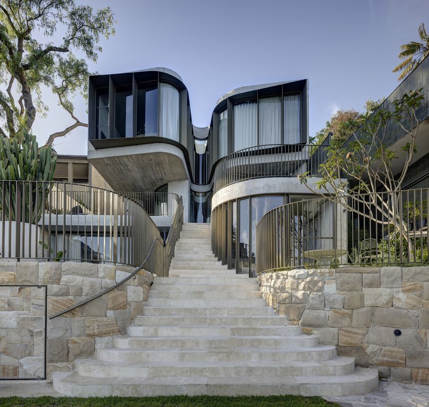 Birchgrove House by Carter Williamson Architects.