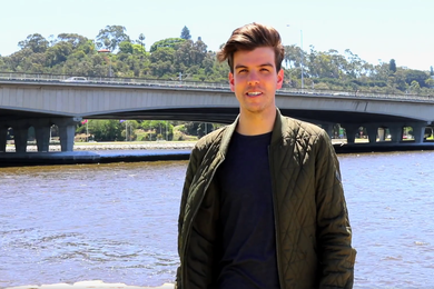 "The Bridges of Perth" host Nicholas Monisse.