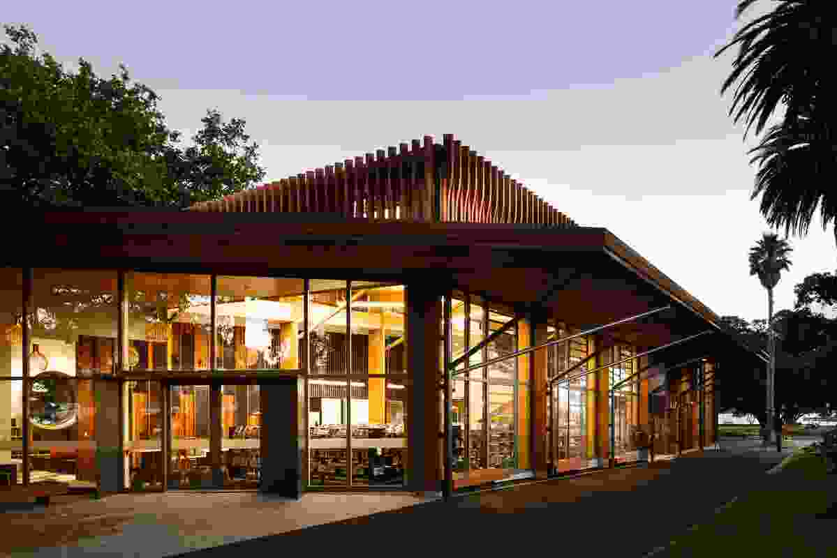 Devonport Library (Te Pātaka Kōrero o Te Hau Kapua) by Athfield Architects Limited.